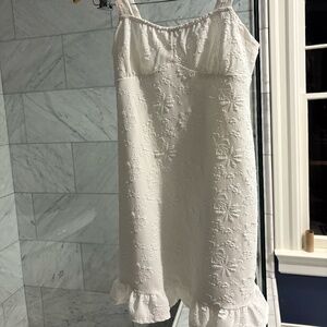 Tilly's White Texture Dress